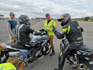 Riding with Virtue helping others