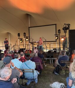 Reading The Stoic Rider to an audience