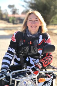 Louisa Swaden Author of The Stoic Rider backcover image