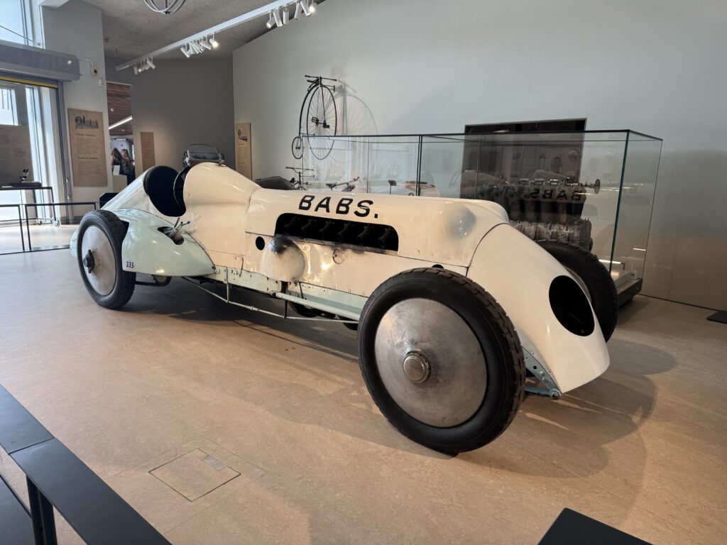 BABS land speed record car, restored