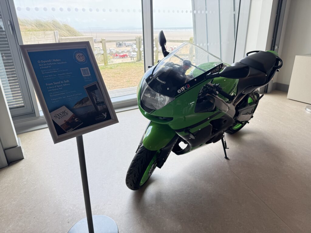 'Sand Phoenix' in the Pendine Museum