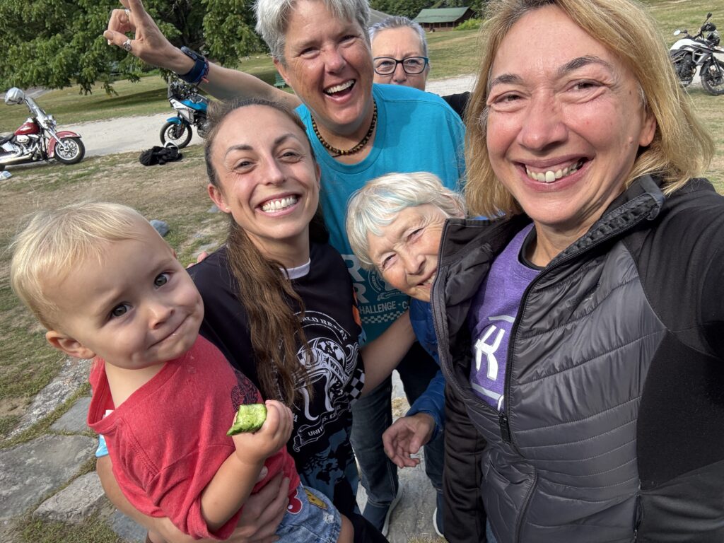 Women selfie